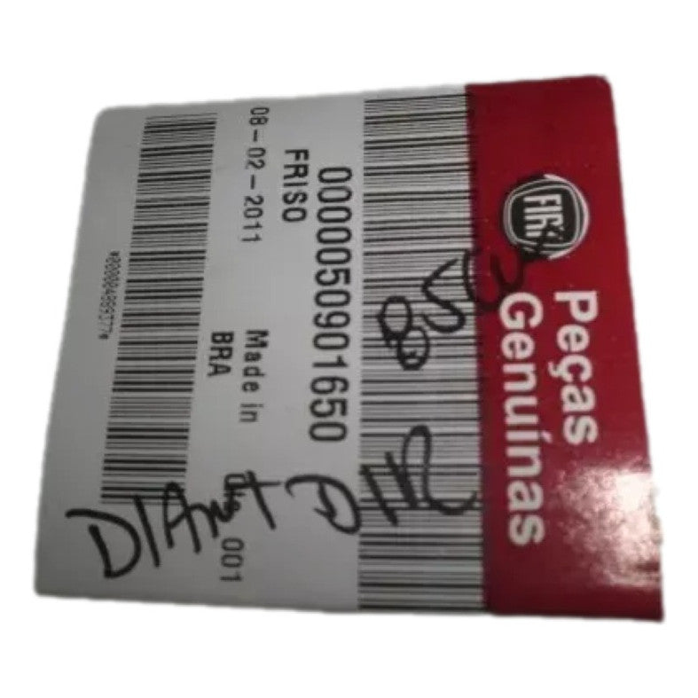 Friso Porta Dianteira Lado Direito Fiat Palio 4 Portas 2008 a 2012 Original 50901650