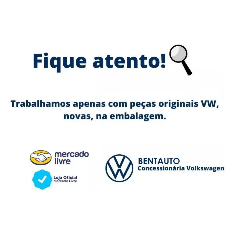Grade de Ventilação de Para-choque VW Voyage Gol 2013 a 2016 5U0853677D