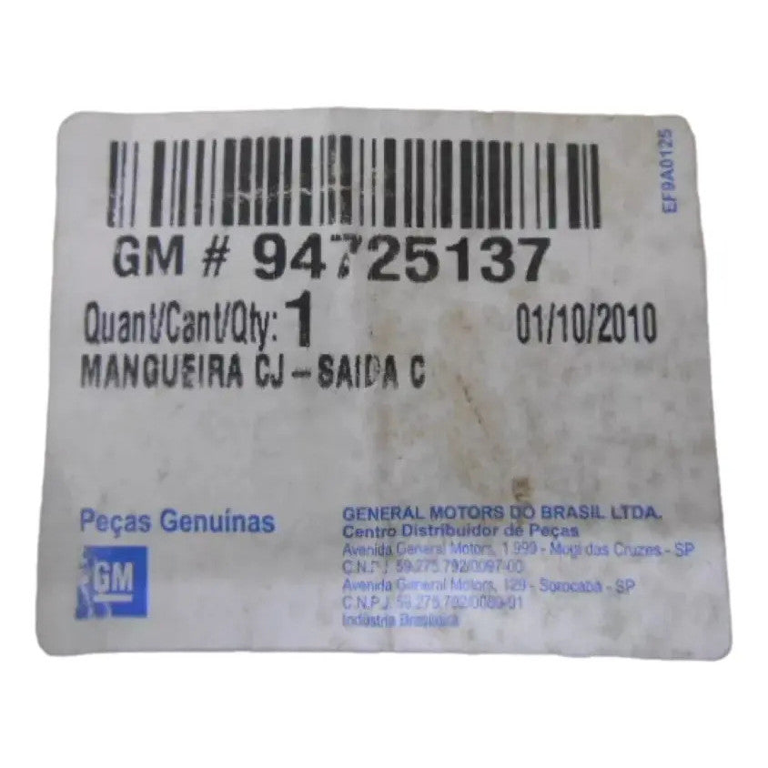 Mangueira Tubo Direção Hidráulica com Ar Condicionado – Chevrolet Astra, Zafira