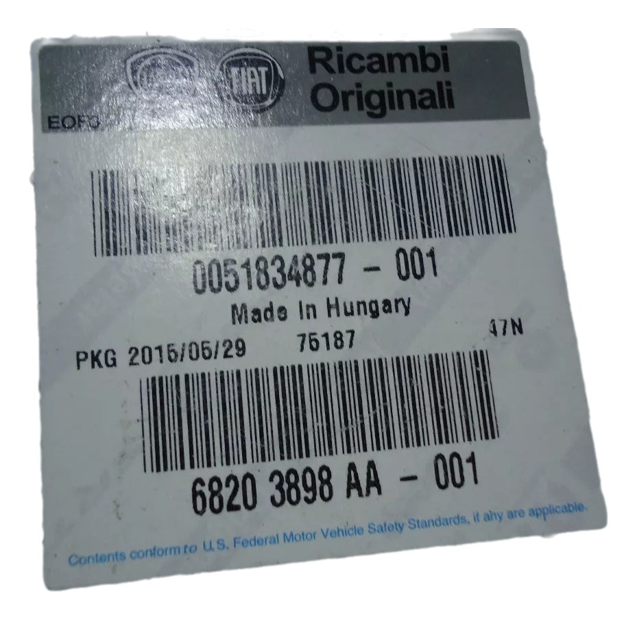 Sensor Traseiro ABS Palio Uno Uno Furgoneta Original Fiat 51834877