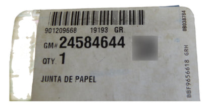 Junta Diferencial Câmbio Manual Onix 2017/2022 Tracker 2021/2022 Original GM 24584644