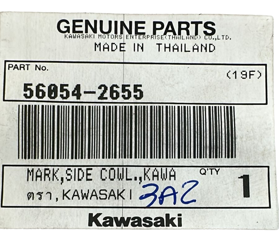 Adesivo Versys 650 Original Kawasaki 56054-2655