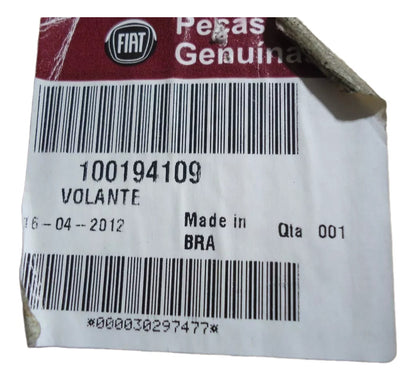 Volante Direção Uno Furgoneta 2011/2016 Uno 2011/2014 Original Fiat 100194109