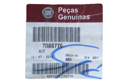 Moldura Borracha Ar Condicionado Argo Grand Siena Cronos Original Fiat 7088776