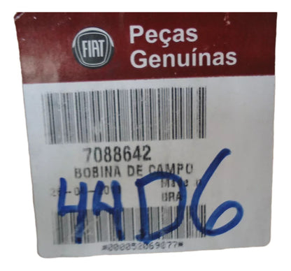Bobina Motor de Partida Doblo Fiorino Grand Siena Uno Idea Original Fiat 7088642
