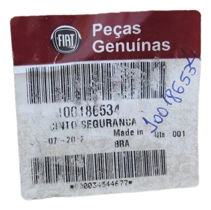 Cinto de Segurança Dianteiro Lado Direito Uno 2011/2014 Original Fiat 100186534