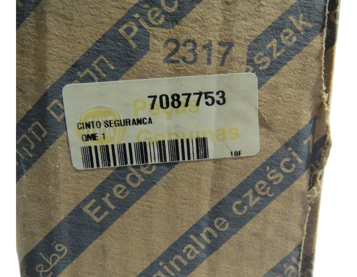 Cinto de Segurança Traseiro Fiat Uno 2004/2013 Original Fiat 7087753