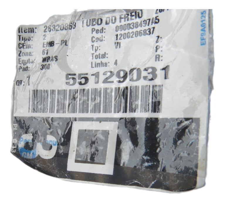Tubo Flexível de Freio Tracker 2021/2022 Original GM 26320868