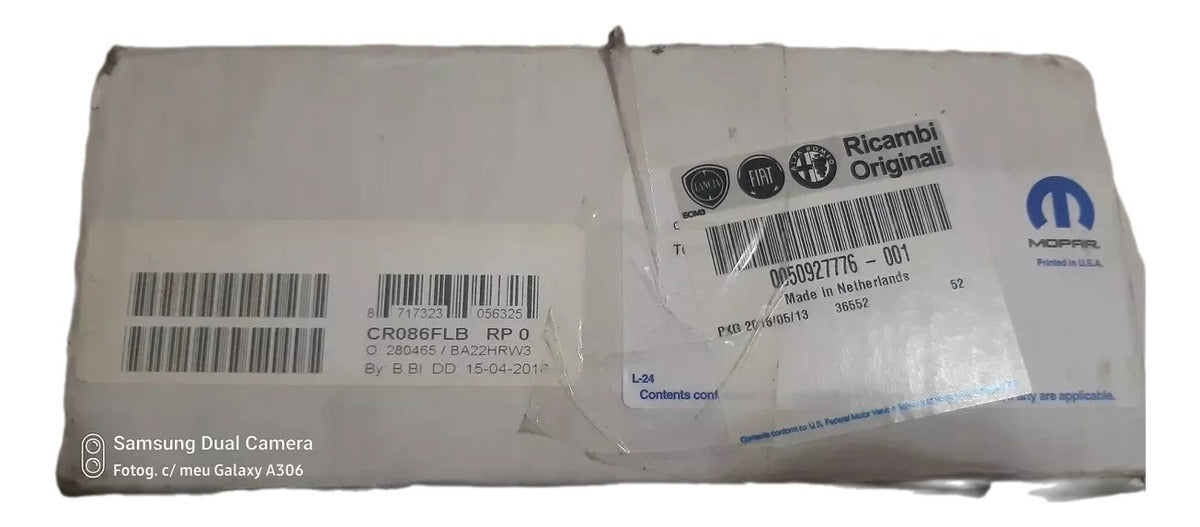 Kit Chicote Engate Reboque Fiat Toro 2016/2021 Original 50927776