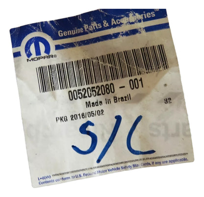 Chicote Complementar Luz de Carga Fiat Toro 2016/2021 Original 52052080