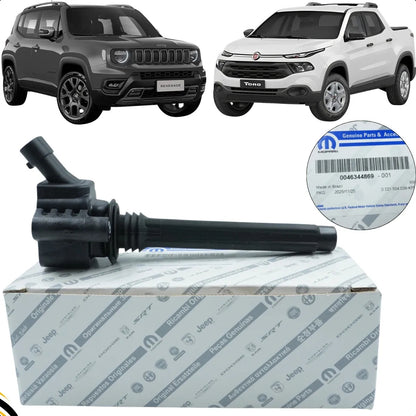 Bobina De Ignição Toro Renegade 1.8 Etorq Original Fiat Jeep