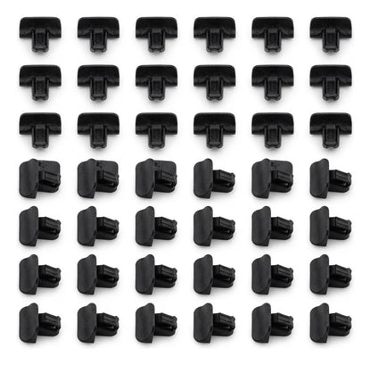 Presilhas Defletor Onix 20 A 25 Kit 30 Peças Reforçadas