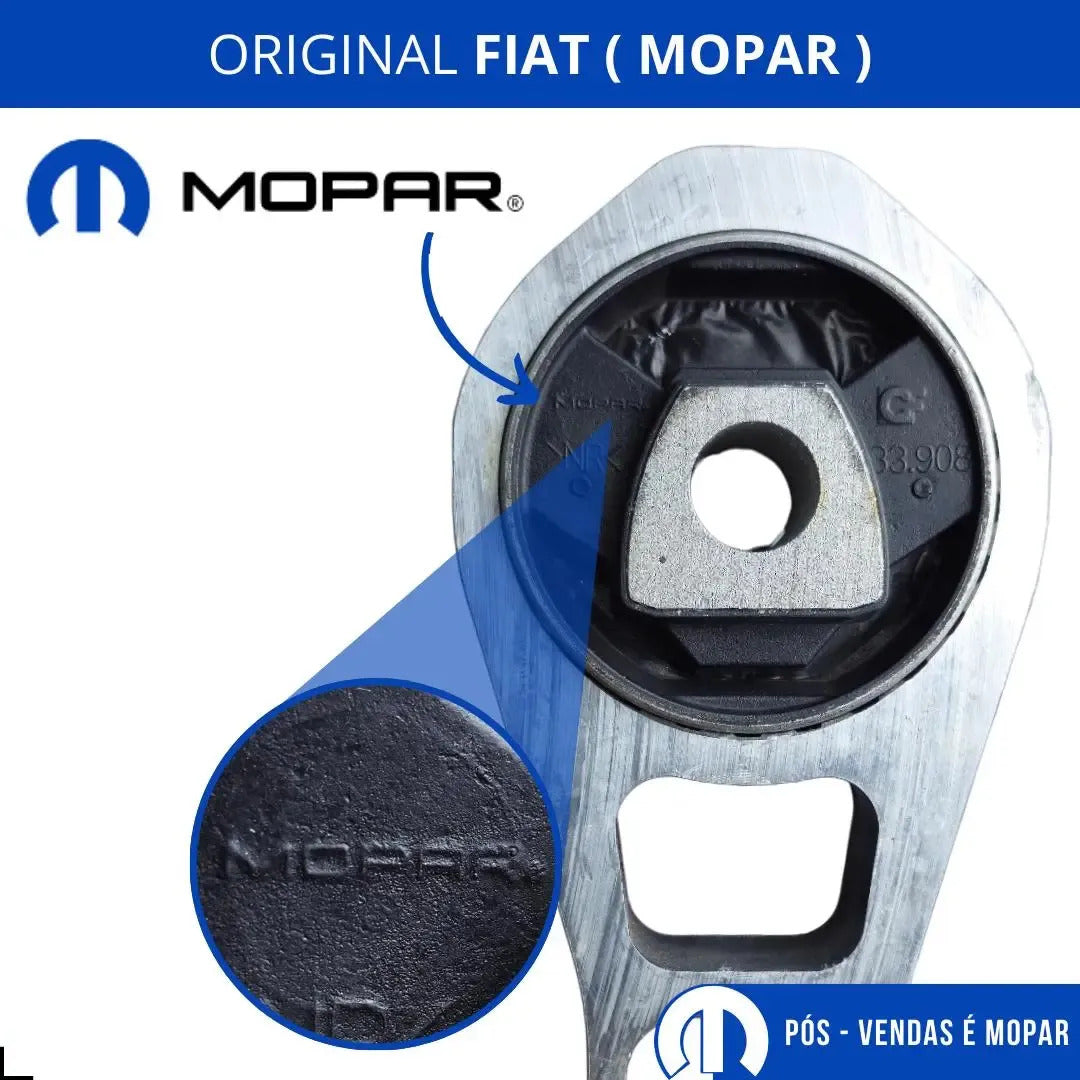 Coxim Inferior Cambio Toro Renegade Compass P/ 1.8 Original
