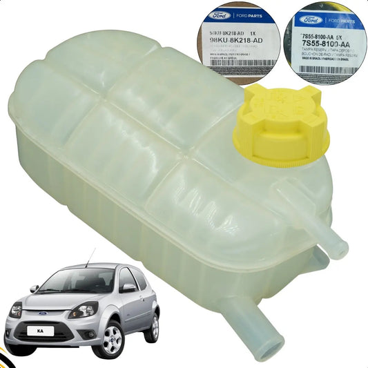 Reservatório Radiador C/ Tampa Ford Ka 2009 A 2013 Original