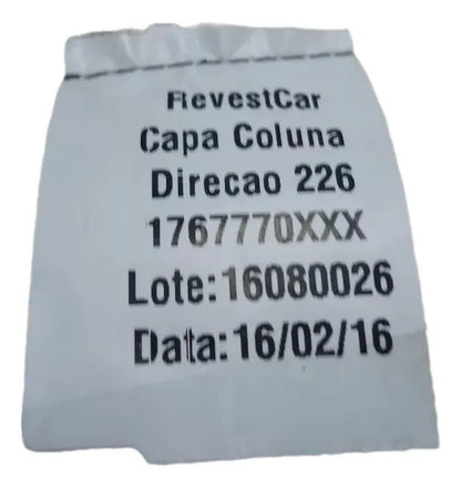 Moldura Coluna Direção Superior Fiat Toro Original 100234536