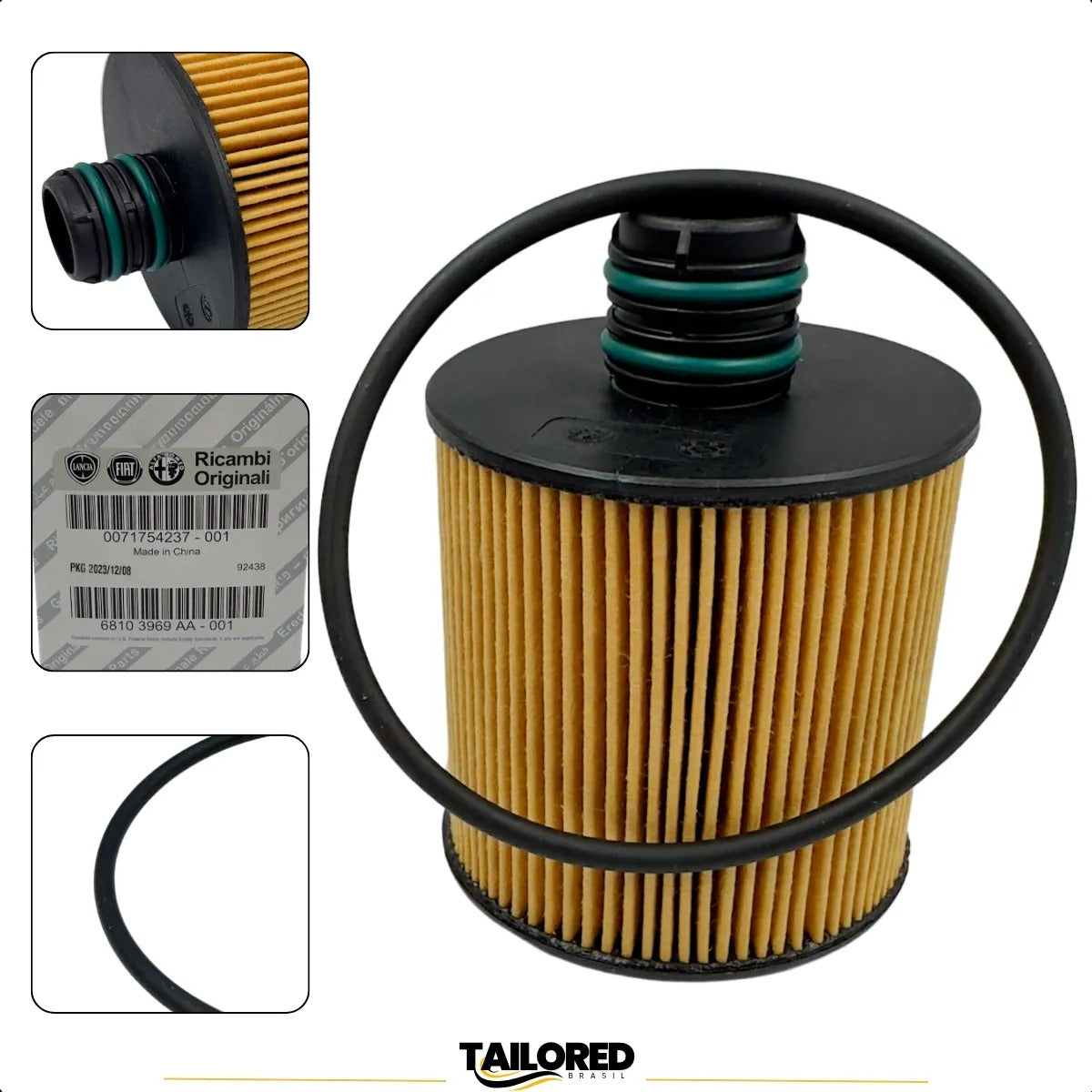 Filtro Óleo Motor Original Toro Renegade Compass 2.0 Diesel Original