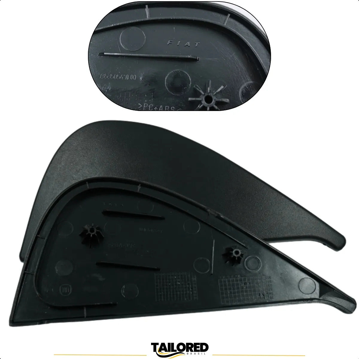 Par Acabamento Porta Traseira Fiat Palio Siena 4p Original