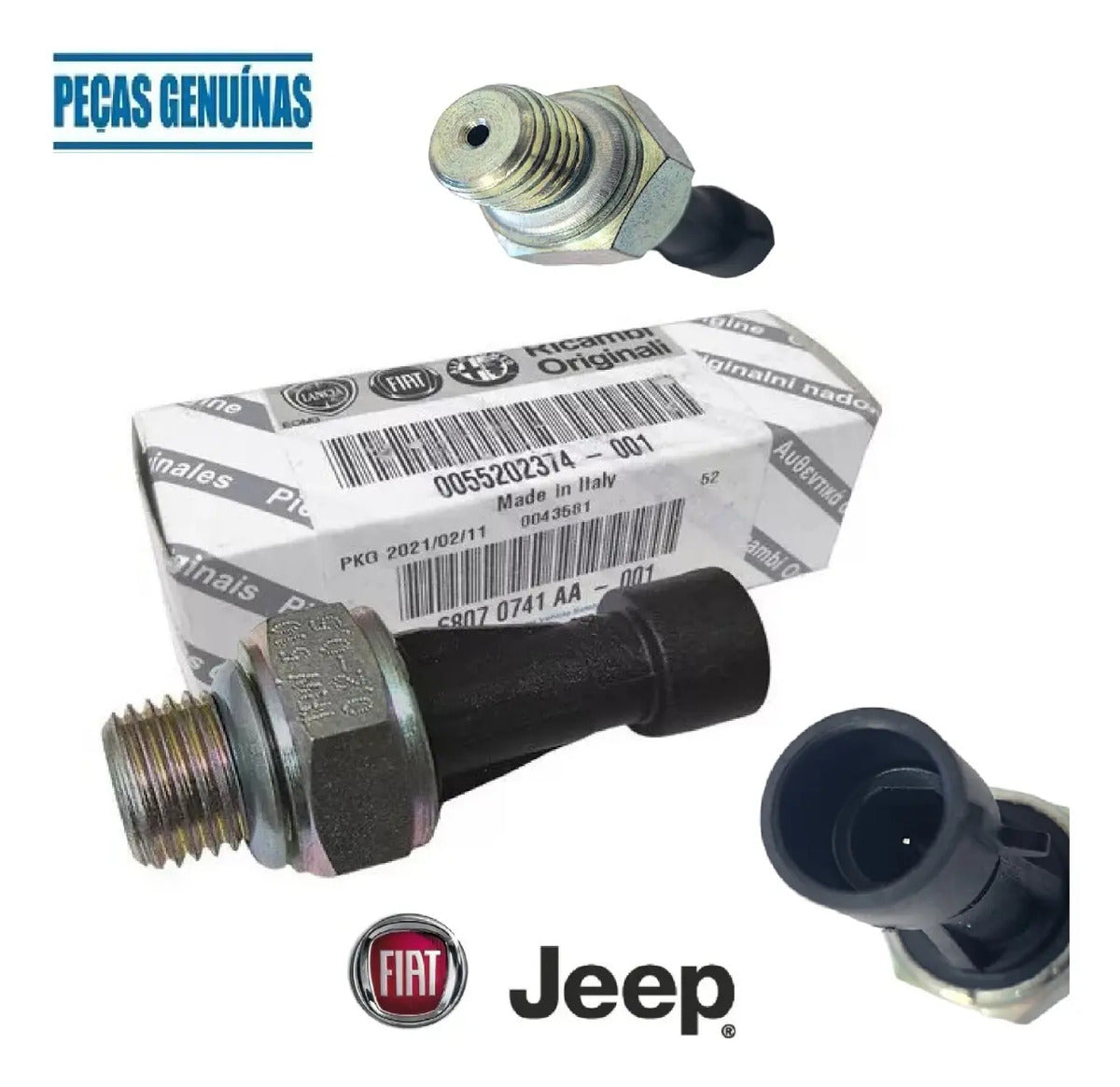 Interruptor Pressão Óleo Toro Renegade 1.8 Flex E-torq Original
