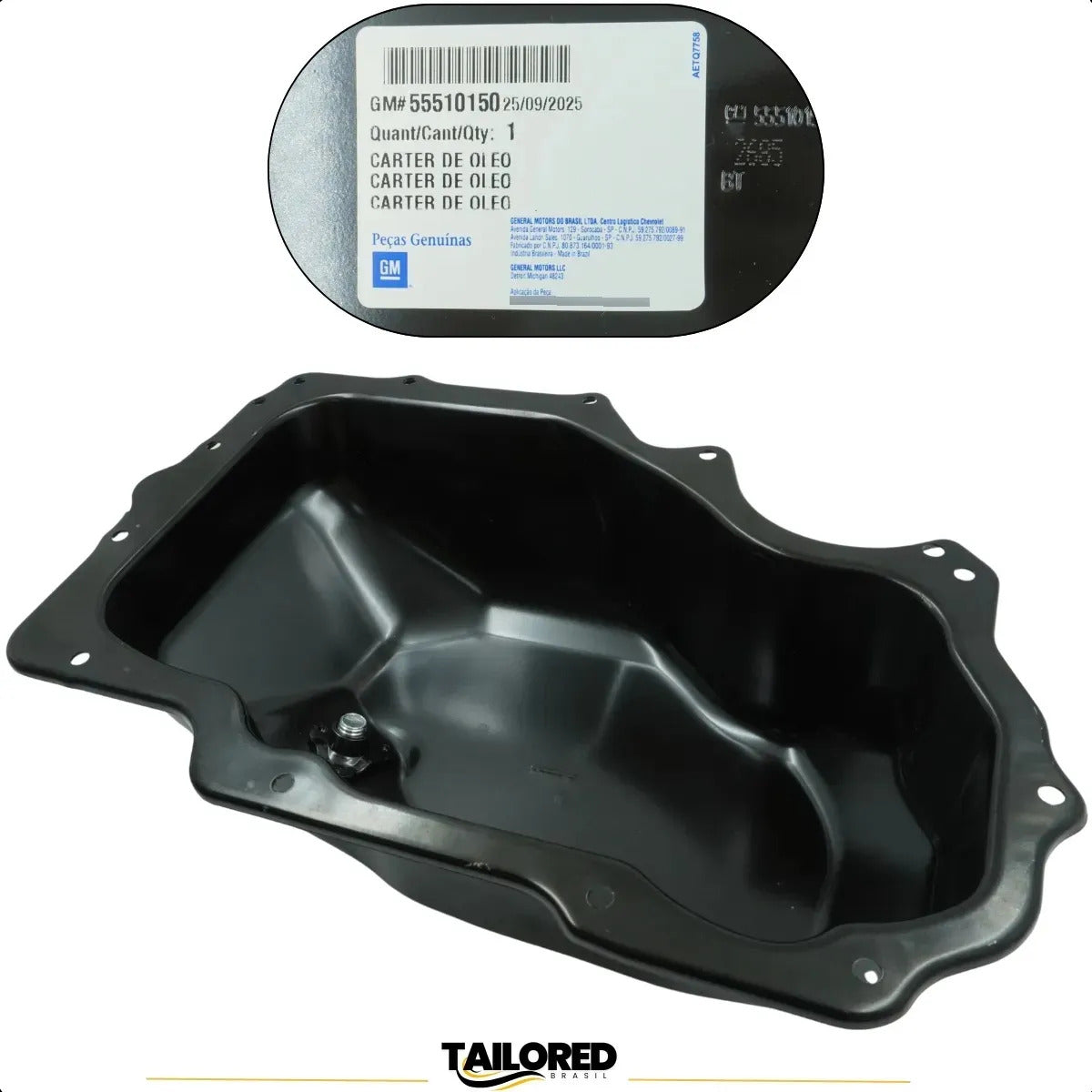 Carter Óleo Onix Tracker Montana Turbo Aspirado Original Gm