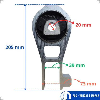 Coxim Inferior Cambio Toro Renegade Compass P/ 1.8 Original