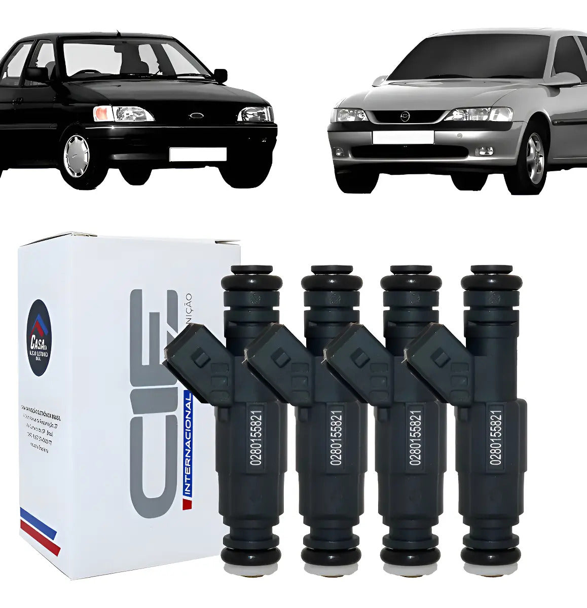 4 Bicos Injetores Vectra Blazer Alfa Romeo Kadett Omega S10