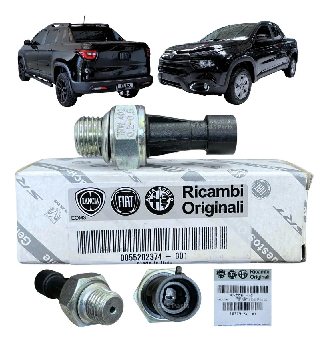 Interruptor Pressão Óleo Toro Renegade 1.8 Flex E-torq Original