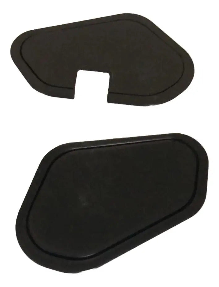 Par Tampa Plug Paralama Dianteiro Caixa Roda Captiva 3d