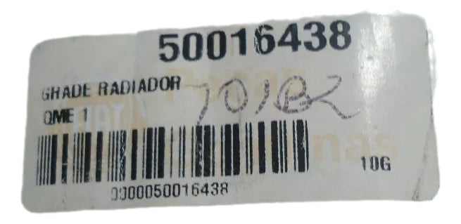 Grade Dianteira Interna Radiador Uno Fiorino Uno Mille 1985/2004 Original Fiat 50016438