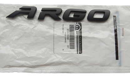 Emblema Traseiro Preto Argo 2017/2024 Original Fiat 100256290