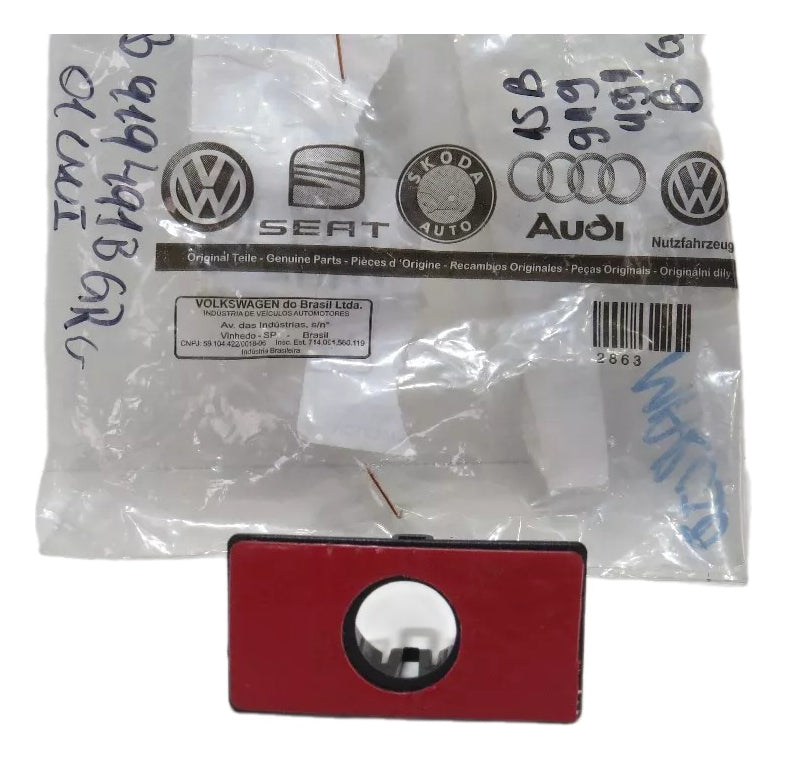 Suporte Sensor Estacionamento Traseiro Lado Esquerdo Up 2018/2021 Original Volkswagen 1SB919491B