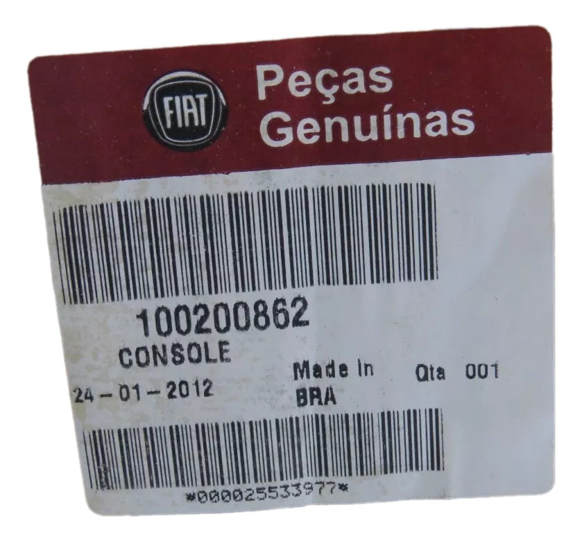 Console Central Grand Siena 12/21 Palio 12/17 Original 100200862