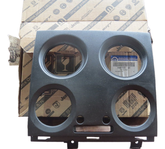 Moldura Central Painel Do Radio Palio 04/17 Original Fiat