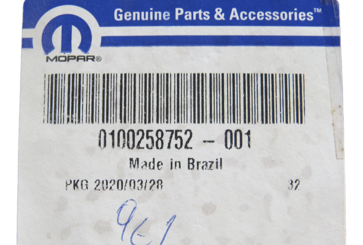 Capa Retrovisor Esquerdo Fiat Strada 2020/2025 Original Fiat 100258752