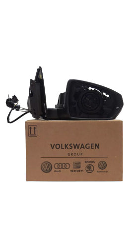 Retrovisor Polo Lado Direito 2018 em diante Novo Original Volkswagen 6EA8957508A