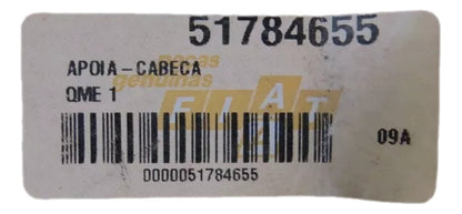 Encosto de Cabeça Banco Traseiro Bipartido Idea 2006/2010 Original Fiat 51784655