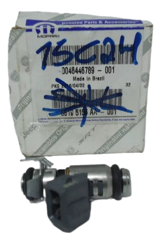 Bico Injetor Flex Palio 01/17 Siena 01/17 Strada 98/17 Original Fiat 46446789