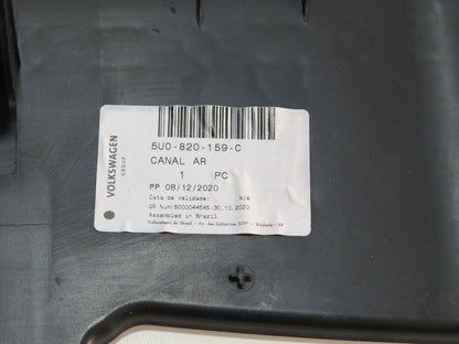 Condutor Ar Radiador Lado Esquerdo Voyage Gol Saveiro 2013/2016 Original Volkswagen 5U0820159