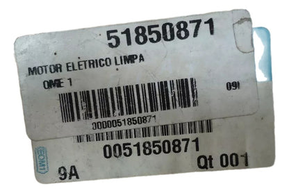 Motor Limpador Vidro Traseiro Vigia Fiat 500 2010/2018 Original Fiat 51850871