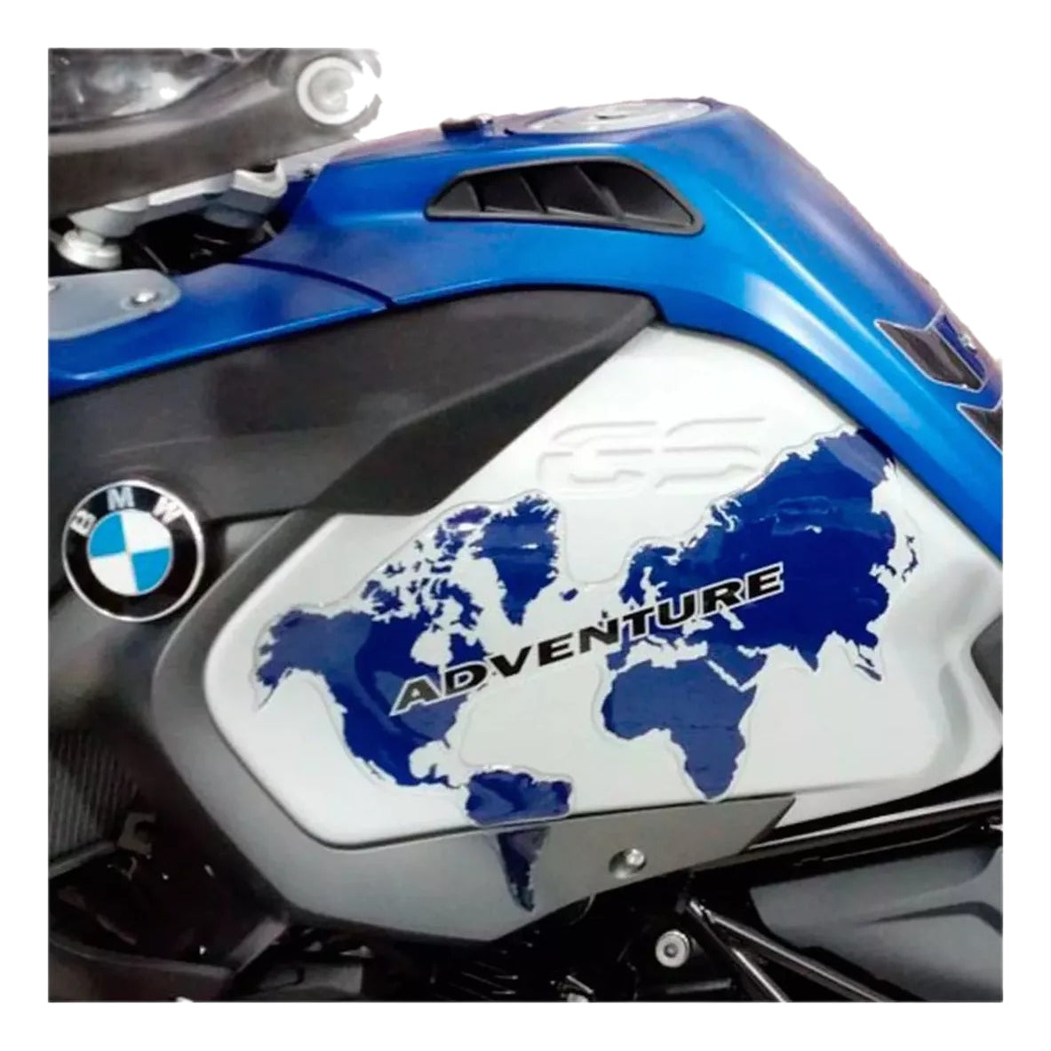 Par Adesivo Adventure Protetor Lateral Esquerdo Tanque BMW Original Speed Style PLBM0023R090