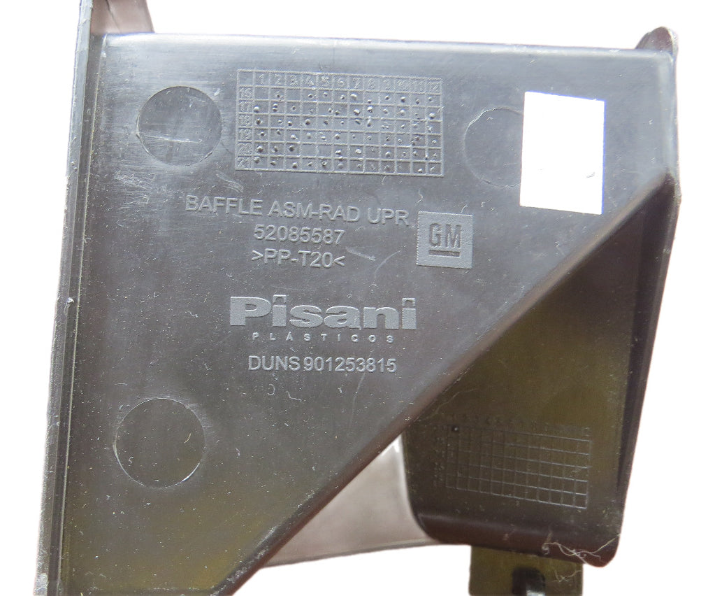 Defletor Superior Radiador Onix Prisma 2013/2019 Original GM 52085587