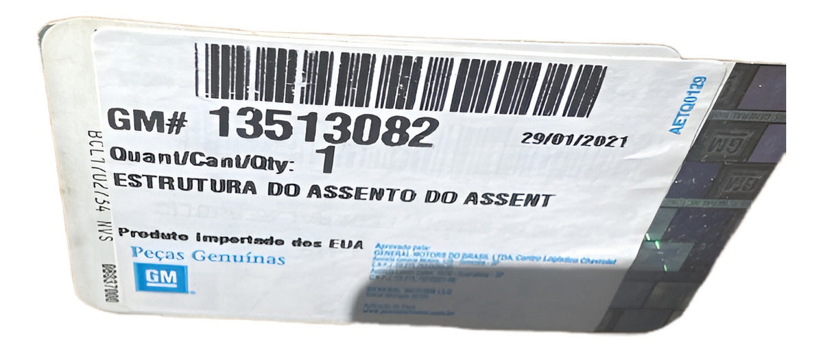 Assento do Banco do Motorista Chevrolet Equinox 2018/2024 Original GM 13513082