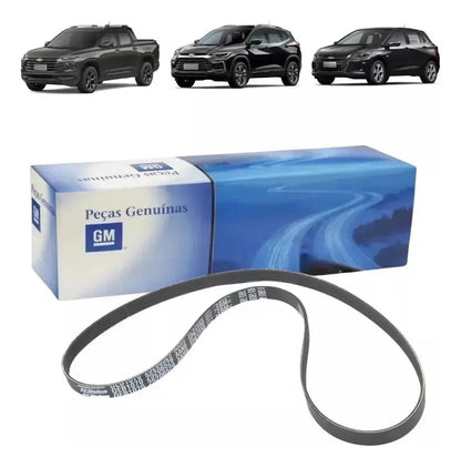 Correia Alternador Onix 1.0 Turbo 20/25 Original 25206529