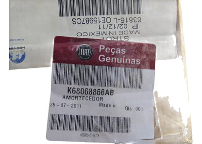 Amortecedor Traseiro Freemont 12/16 Journey 11/16 Original Fiat K68068866AB
