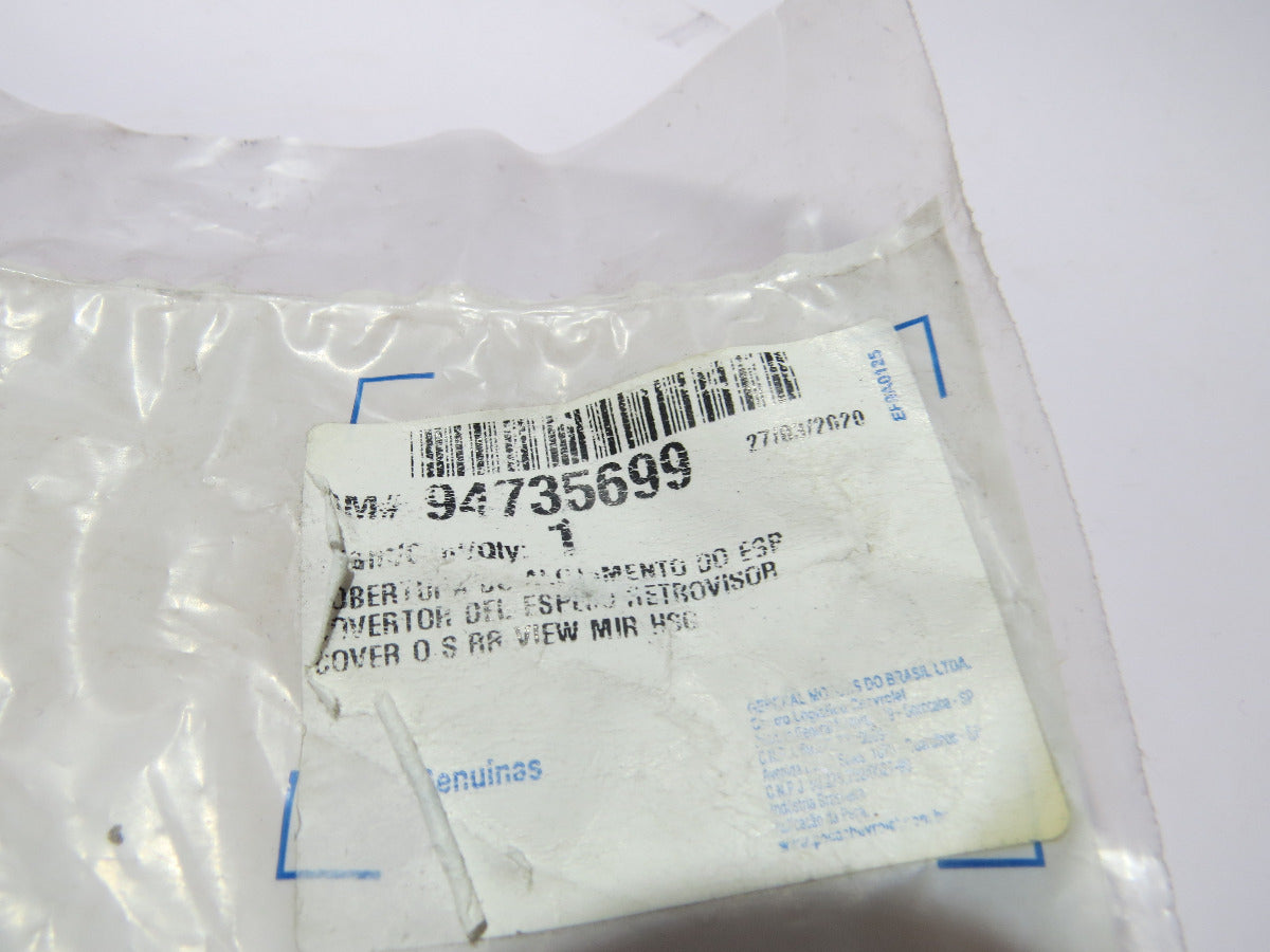 Capa Retrovisor Esquerdo Celta 07/16 Prisma 07/12 Original GM 94735699