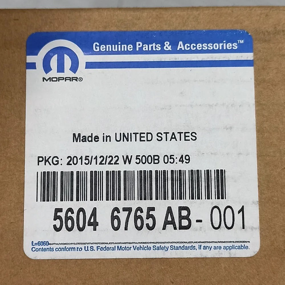 Conjunto de Buzina Fiat 500 2010/2018 Original Fiat K56046765AB