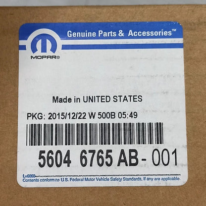 Conjunto de Buzina Fiat 500 2010/2018 Original Fiat K56046765AB