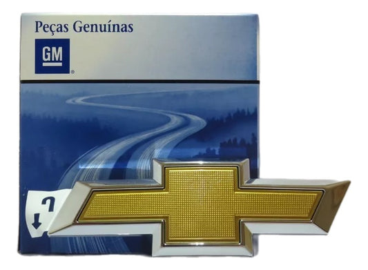 Emblema Traseiro Gravata Dourada Onix 20/21 Original