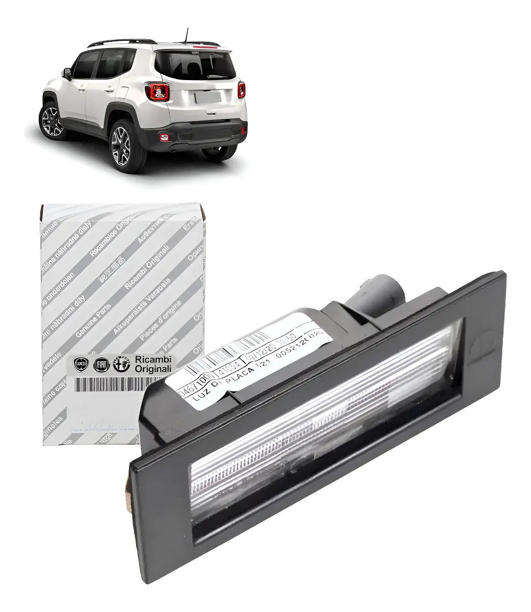 Lanterna Luz Placa Traseira Jeep Renegade Original