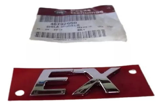 Emblema Traseiro Ex Palio Doblo Siena Original Fiat