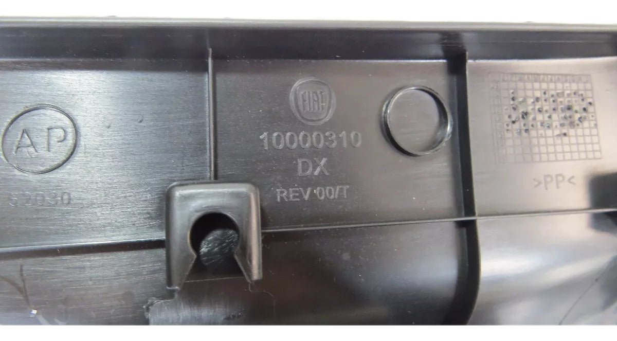 Moldura Acabamento Banco Passageiro Mobi Cronos Idea Original Fiat 10000310
